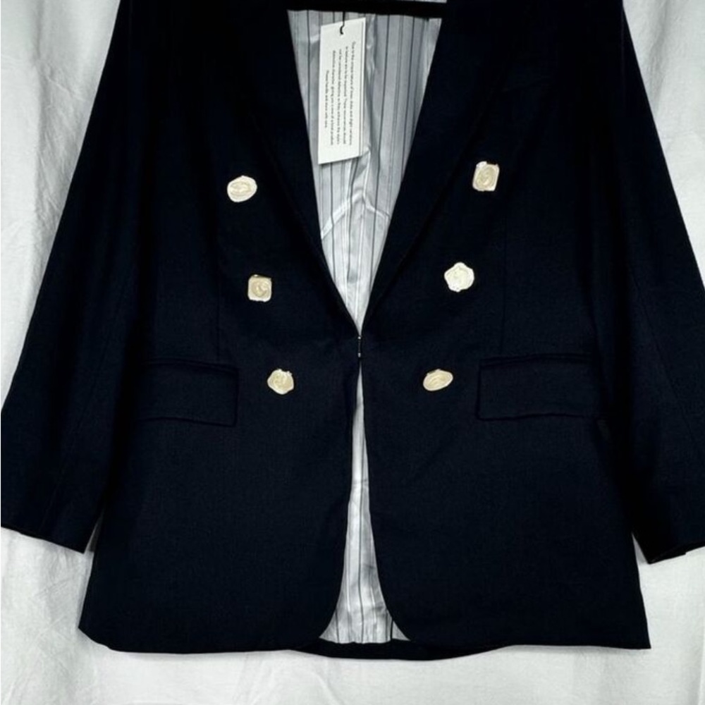 Veronica Beard NWT navy size 8 Dickey Blazer